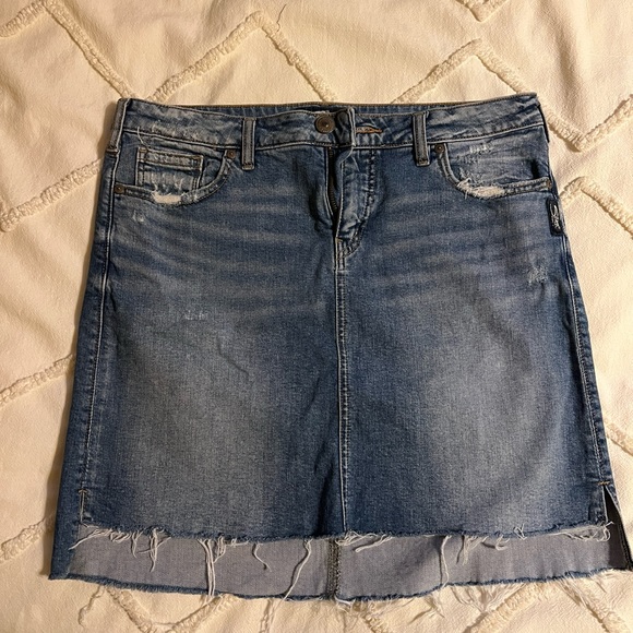 Silver Jeans Dresses & Skirts - Silver Denim Skirt